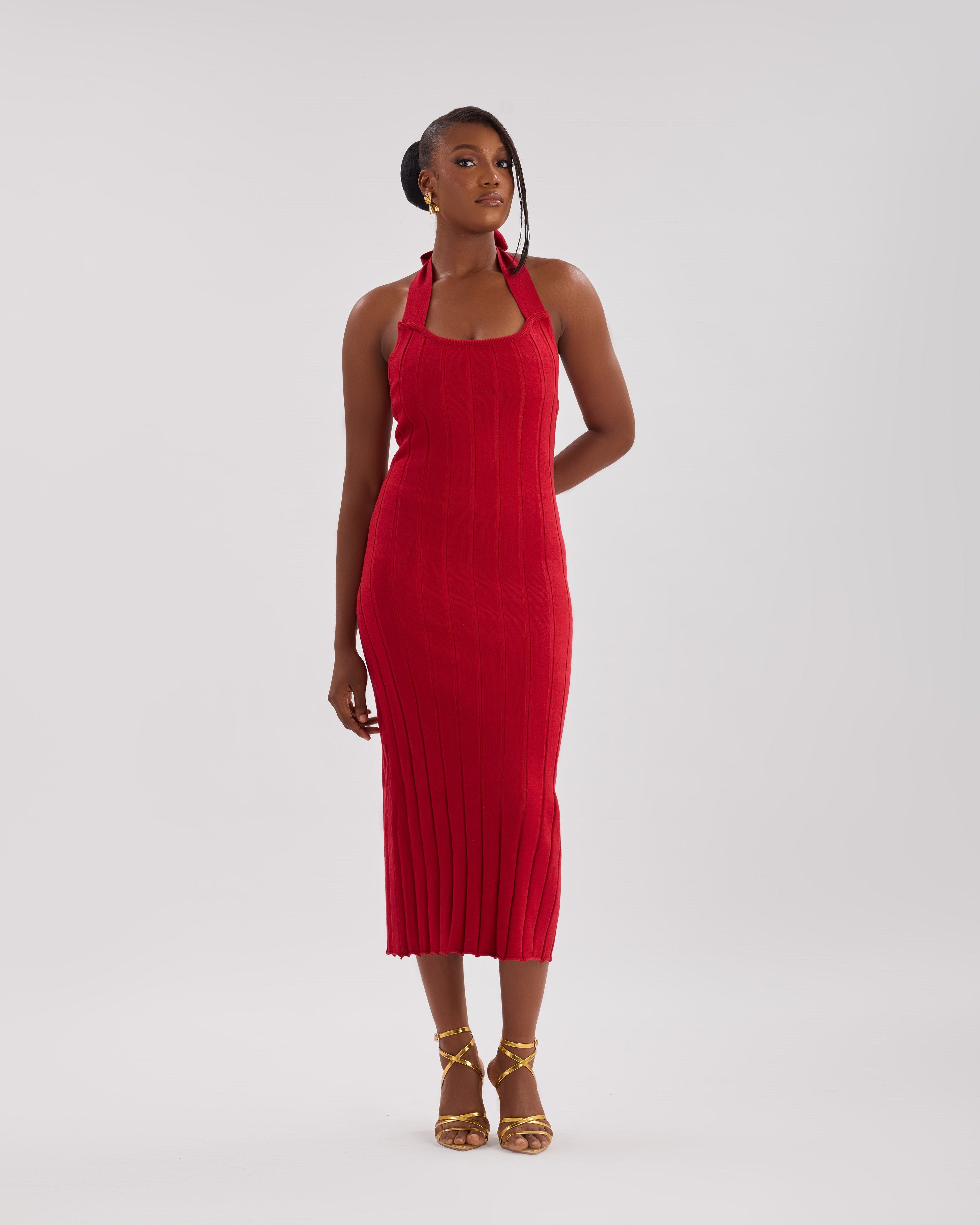 Sola - Halter Neck Dress